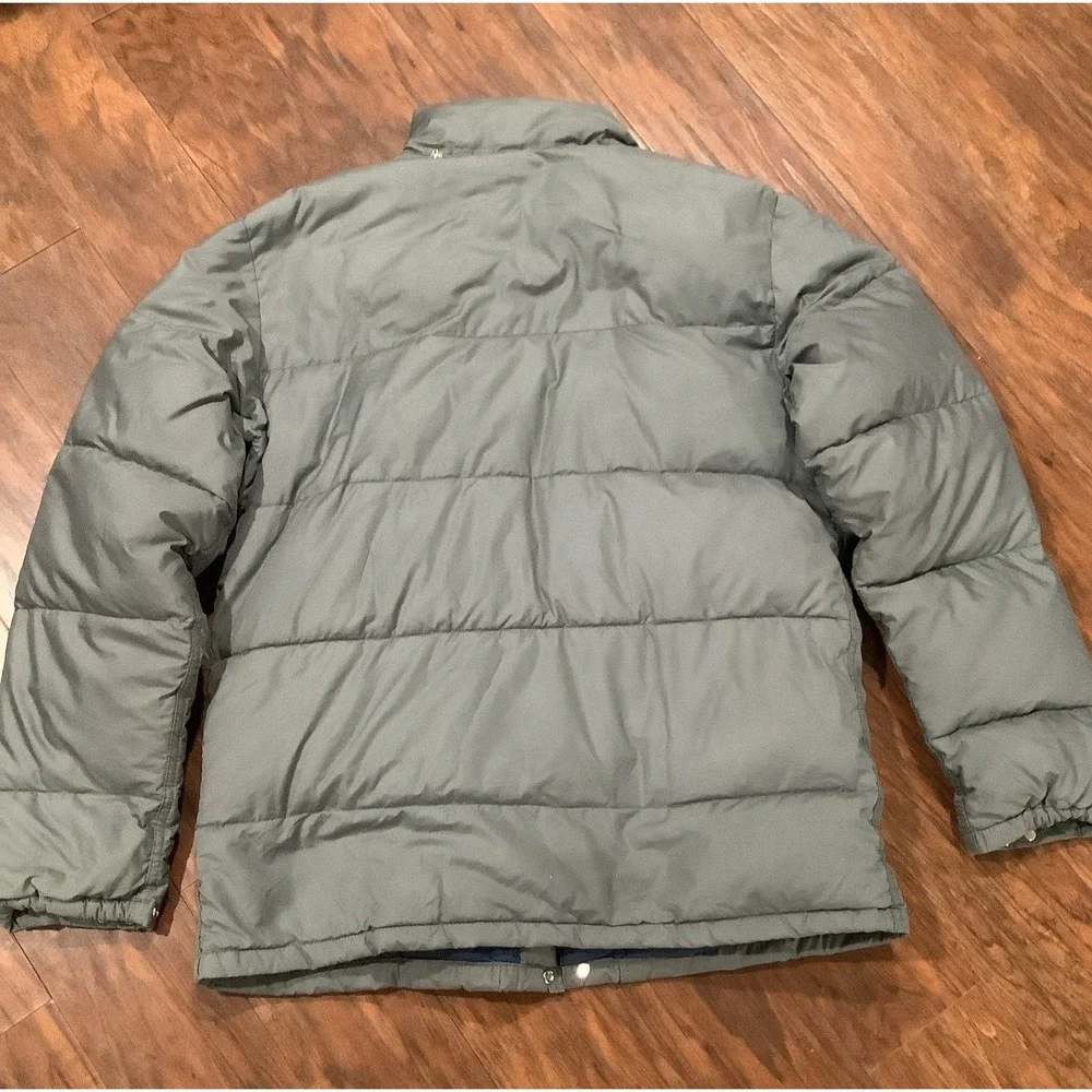 THE NORTH FACE Vintage SIERRA Goose Down Puffer Jacket Mens Sz M Gray NO HOOD